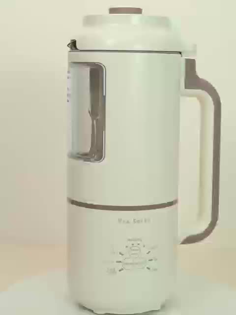 1000ml MRSSMITH Deluxe Portable Mini Soy Milk Maker - Enjoy Fresh Soy Milk and Juices with Advanced 23000RPM Motor, Touch Type Operation, and Self-Cleaning Function - Perfect for 1-4 Person Households with US Plug and 110-130