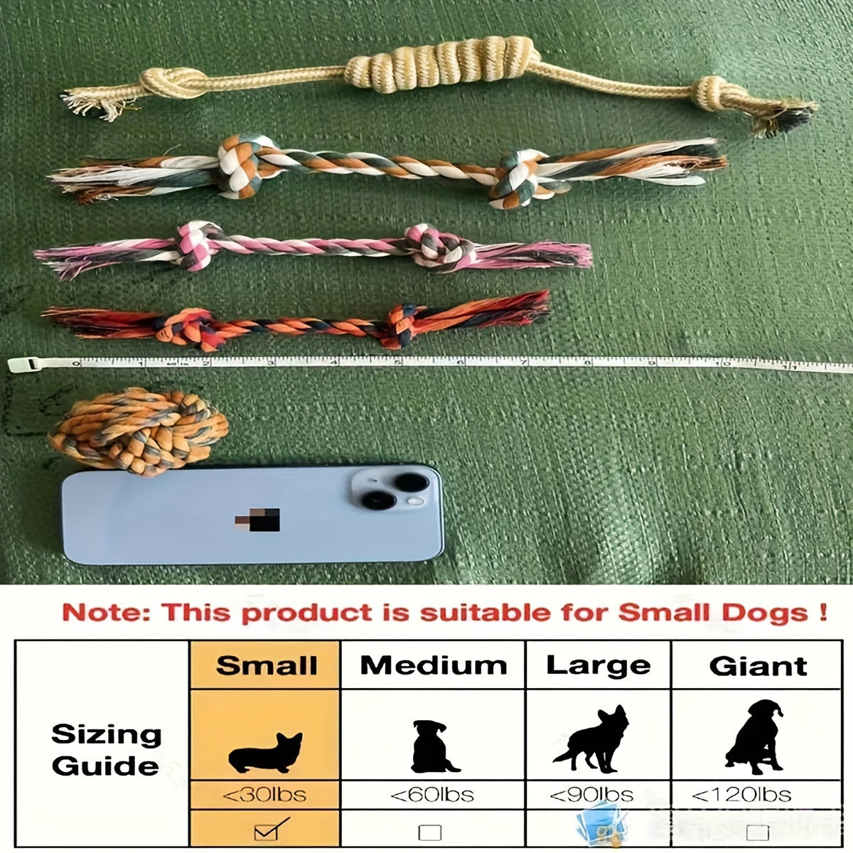 11pcs/16pcs Dog Chew Toys Bundle, Durable Plush and Rope Materials, Tooth Cleaning & Interactive Play, Assorted Food-Shaped & Rope Designs, Suitable for Small Dogs & Puppies