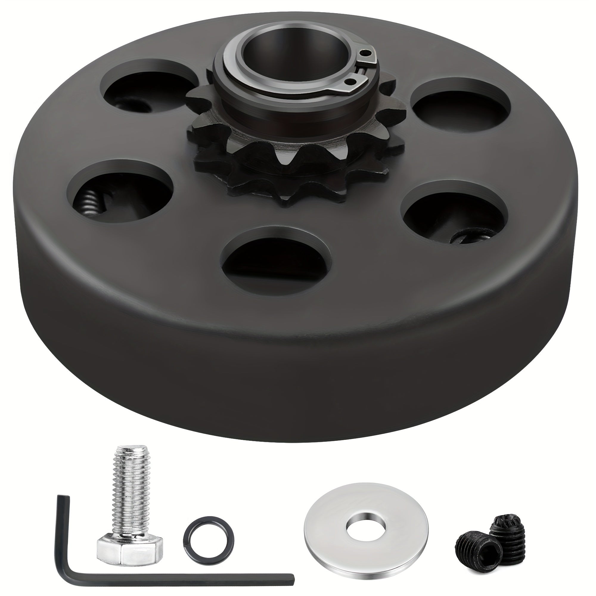 12 Tooth 3/4" Bore Centrifugal Clutch for Go Kart Minibike, #35 Chain, Riding Mowers, Snow Throwers by LotFancy