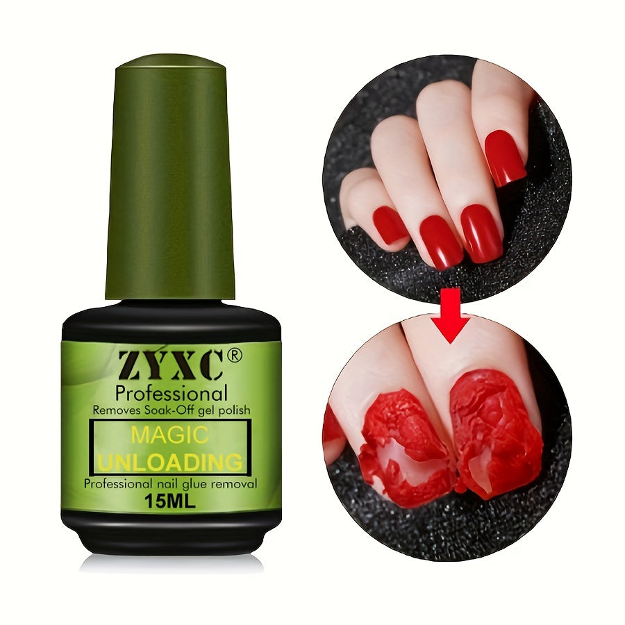 15ml Magic Soak-Off Quick Nail Glue Remover, Nail Polish Remover For Gel Nails Polish