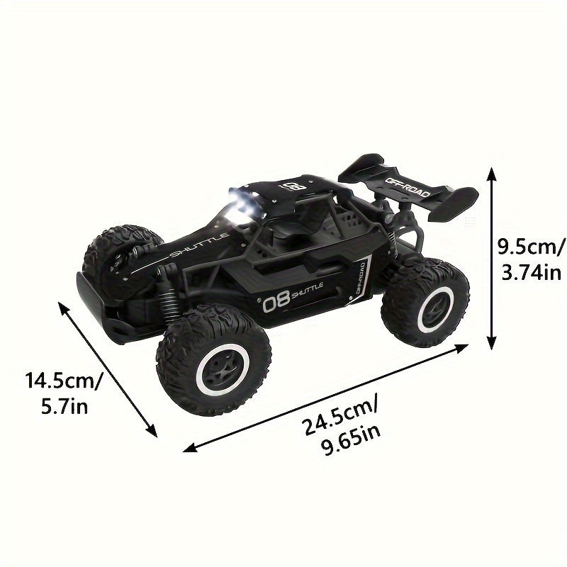 1:16 Small High-speed Off-road 2.4G Remote Control Car, Drifting 20KM/H To Adapt To Various Road Sections Anti-collision Settings Rubber Big Tires