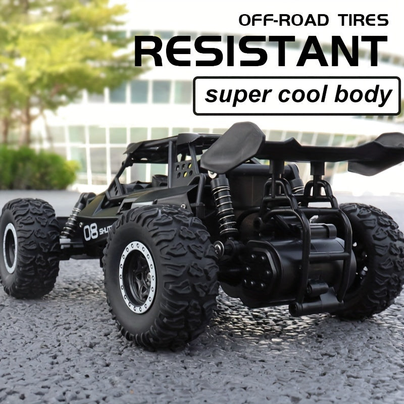 1:16 Small High-speed Off-road 2.4G Remote Control Car, Drifting 20KM/H To Adapt To Various Road Sections Anti-collision Settings Rubber Big Tires