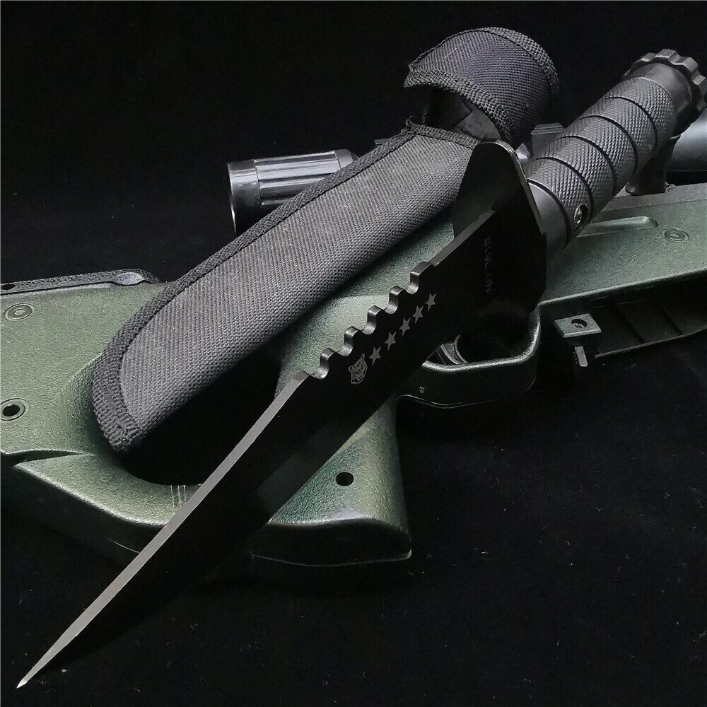 11.22 " Fixed Blade Tactical Knife Survival Camping Military Army Knives