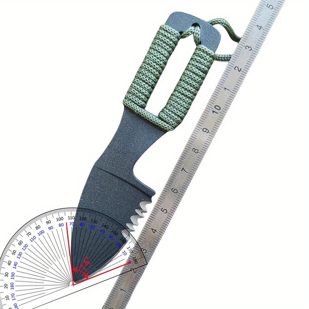 14CM (5.5') 58HRC Fixed Blade Pipe Cutter Pocket Knives Pare Peel Fruit Multipurpose Blade Outdoor Cuchillo Facas Parcel Knifes