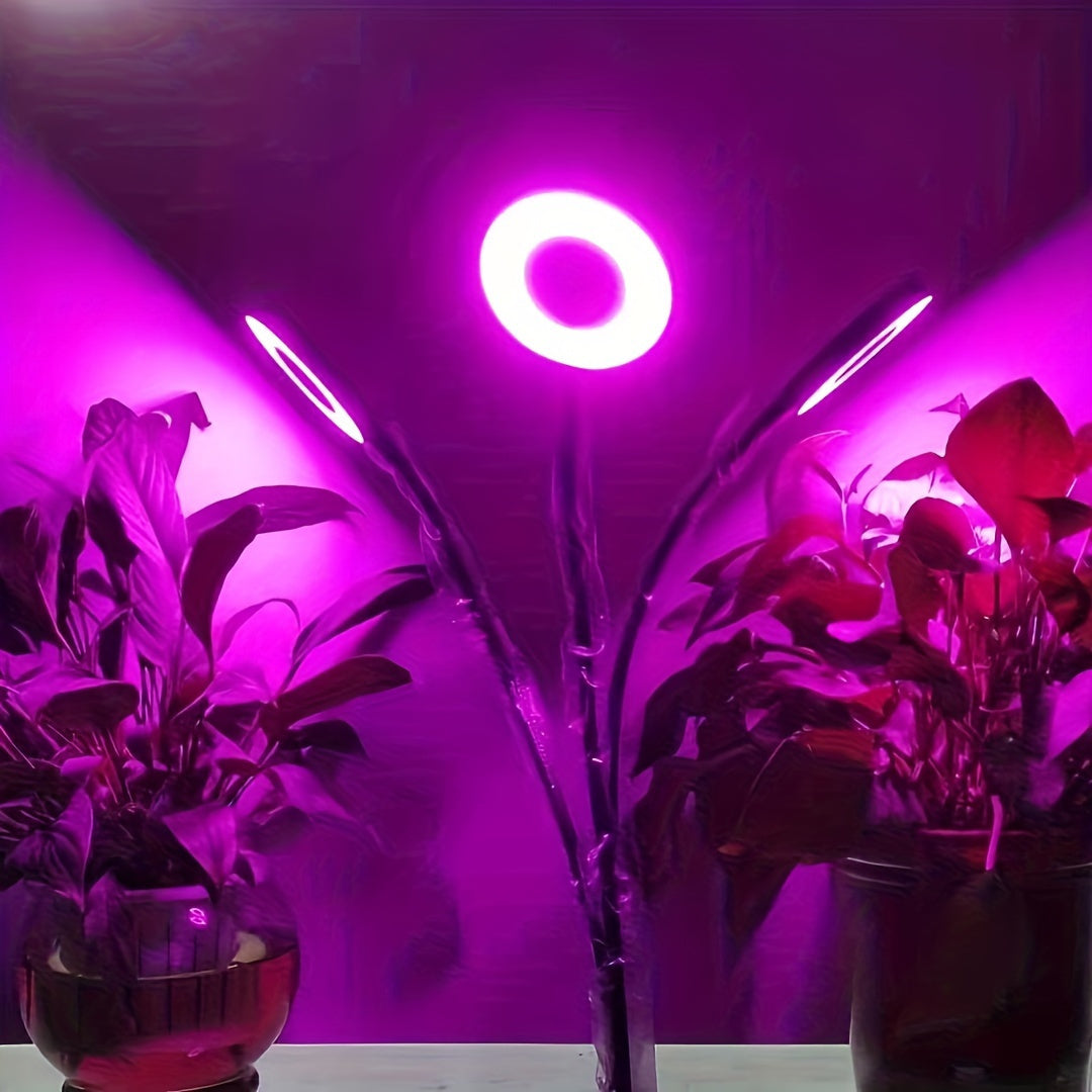 1pc aquarium cultivation purple light lamp, fish tank led lamp, 3 fish tank hydroponic plant angel ring plant lamp, red and blue aquarium plant growth lamp, hydroponic plant growth lamp, LED filling lamp, succulent plant lamp