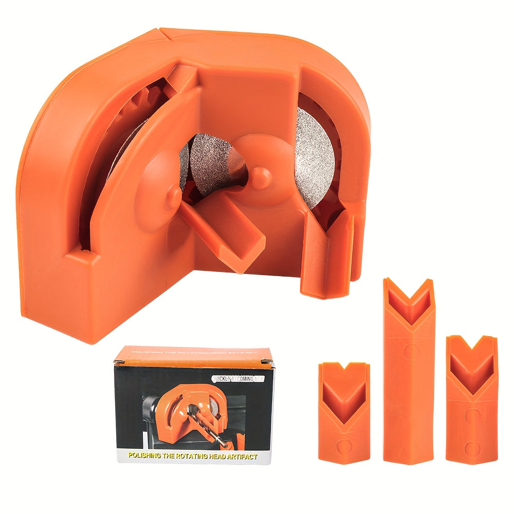 1 Set Multi-functional Twist Drill Grinder, 2-16mm Impact Electric Drill, Wear-resistant Diamond Sharpener, Drill Bit Grinding Tools With 3pcs Drill Bit Positioner For Impact Drills Milling Cutters Knives Scissors Choppers