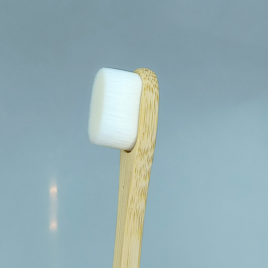 10 Pcs Bamboo Toothbrush Sets Natural Wooden Soft Fur Tooth Brush Eco-friendly Black White Toothbrushes Teeth Cleaning Tools