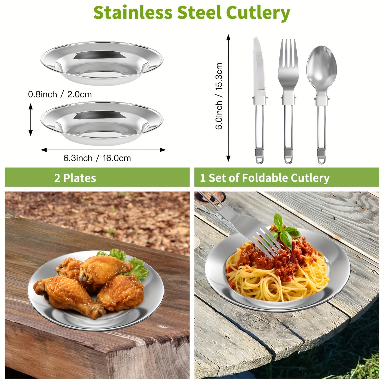 16pcs Camping Cookware, Backpacking Compact Camping Cooking Set Camping Pot with Cups Plates Forks Knives Spoons, Camping Pots and Pans Set for Backpacking, Outdoor Cooking