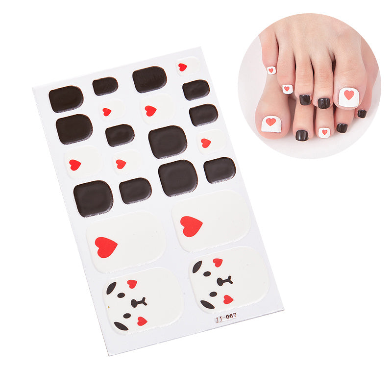 1 Pcs Glittery Glossy Toe Nail Stickers - Self-Adhesive, Hypoallergenic, Reusable, Irregular Shape Stripes Nail Wraps for DIY Nail Art Decoration - Space Theme, Easy to Apply, Long-Lasting, and Single-Use Plastic Nail Tip Dec