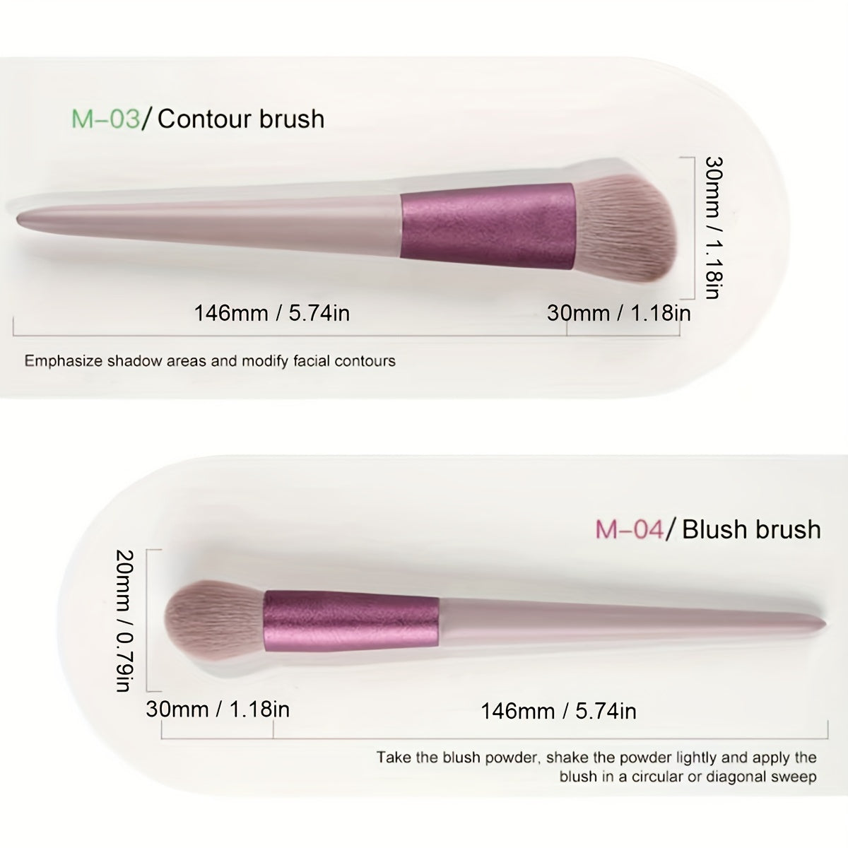 13Pcs Soft Fluffy Makeup Brushes Set For Cosmetics Foundation Blush Powder Eyeshadow Concealer Kabuki Blending Makeup Brush Beauty Tool