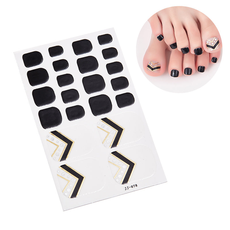 1 Pcs Glittery Glossy Toe Nail Stickers - Self-Adhesive, Hypoallergenic, Reusable, Irregular Shape Stripes Nail Wraps for DIY Nail Art Decoration - Space Theme, Easy to Apply, Long-Lasting, and Single-Use Plastic Nail Tip Dec