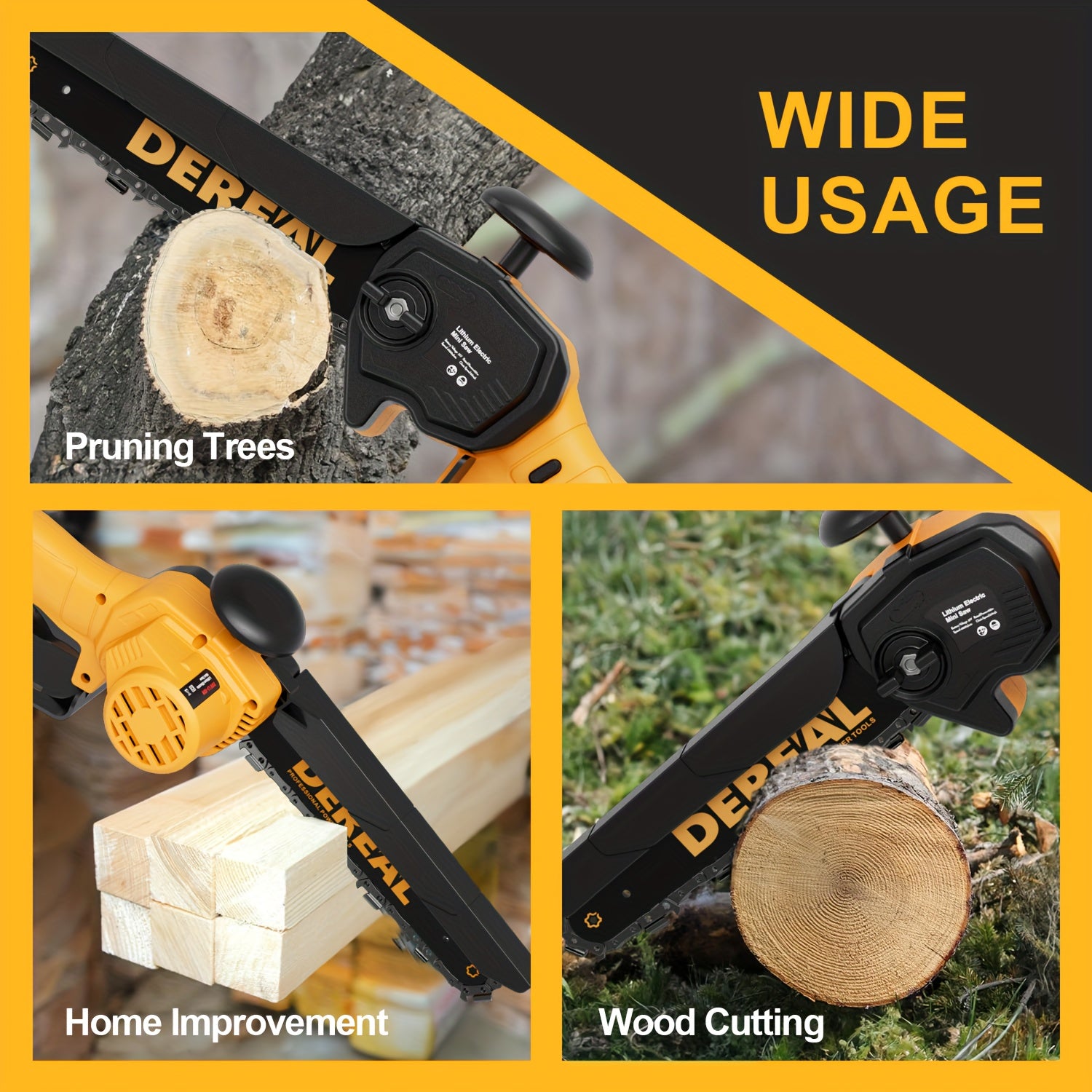 18ft Reach 2-in-1 Compact Pole Saw with 8" Brushless Chainsaw, 20V 4.0Ah Battery, Perfect for Tree Trimming and Wood Cutting - Ideal Christmas Gift