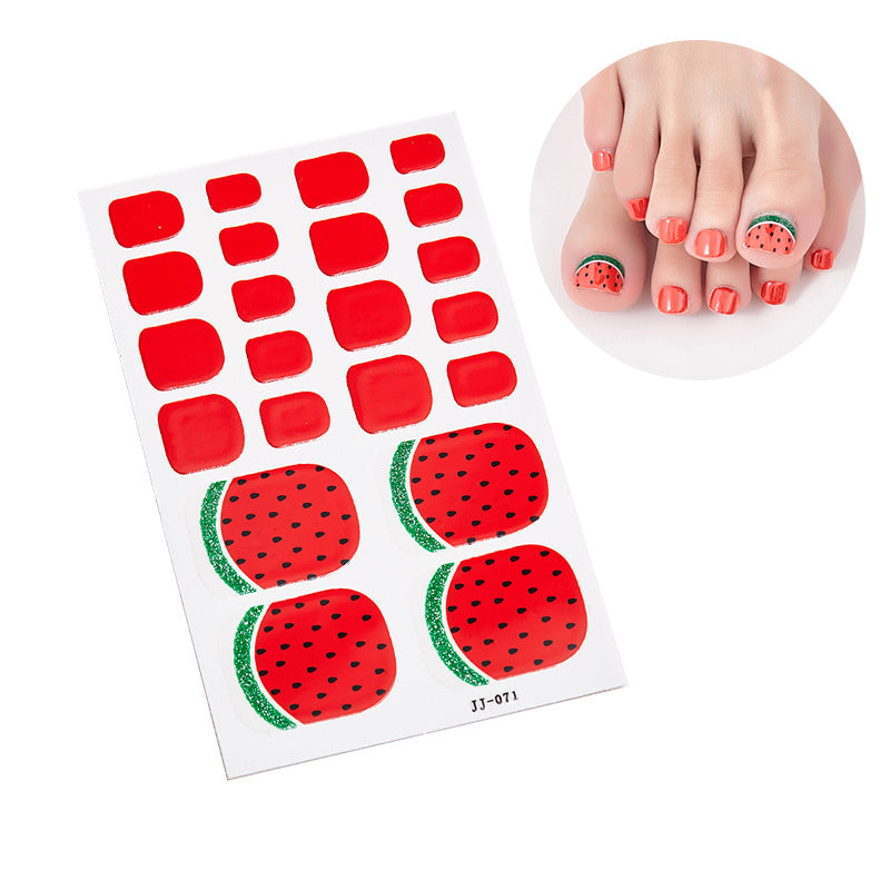 1 Pcs Glittery Glossy Toe Nail Stickers - Self-Adhesive, Hypoallergenic, Reusable, Irregular Shape Stripes Nail Wraps for DIY Nail Art Decoration - Space Theme, Easy to Apply, Long-Lasting, and Single-Use Plastic Nail Tip Dec