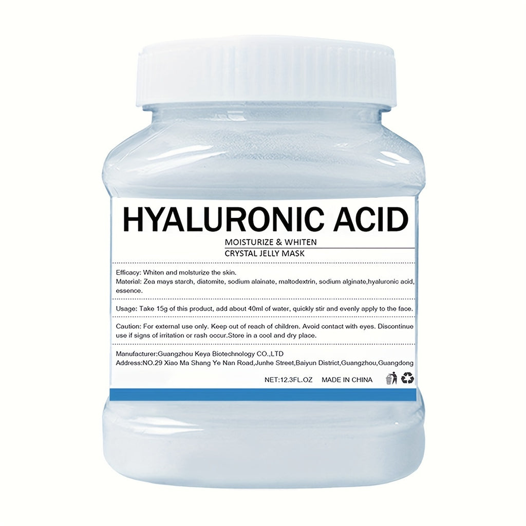 12.3Fl.Oz Hydrating Hydro Jelly Face Mask - Moisturizing, Improving, and Hydrating Facial Skin Care - Natural Gel Peel Off Mask for Glowing Complexion