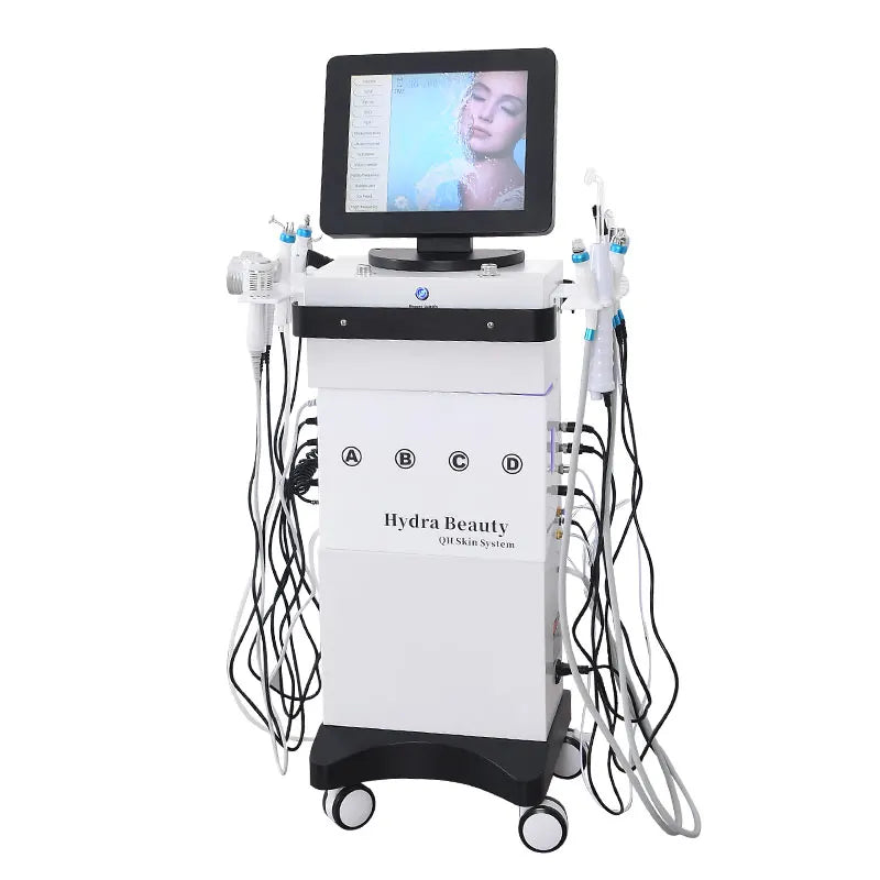 14 in 1 Hydrofacial Dermabrasion Facial Cleaning Hydrofacials Beauty Machine Hydro Hydrodermabrasion Facial Hidrofacial Machine