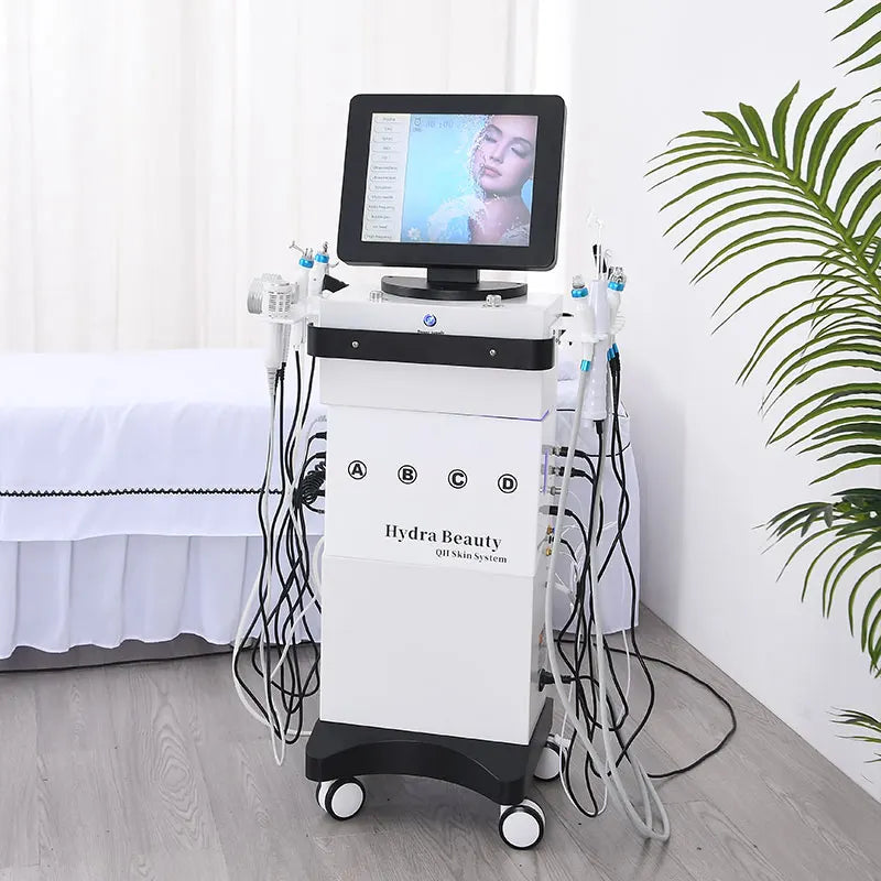 14 in 1 Hydrofacial Dermabrasion Facial Cleaning Hydrofacials Beauty Machine Hydro Hydrodermabrasion Facial Hidrofacial Machine