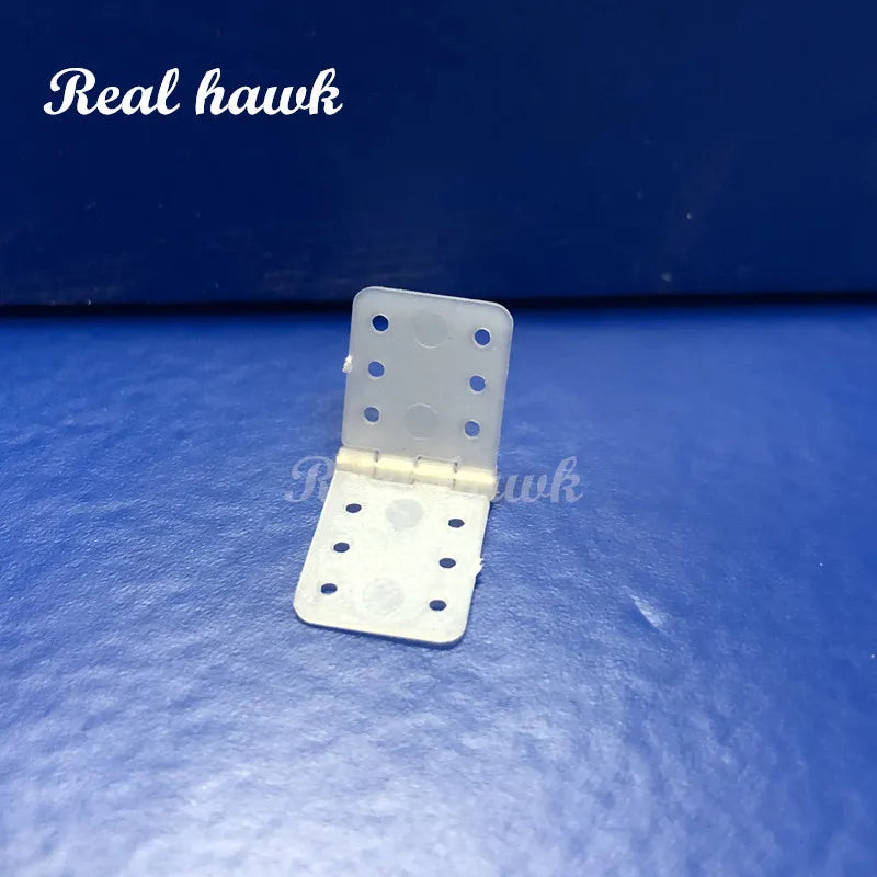10pcs W12xL24/W16xL29/W20xL36mm Nylon & Pinned Hinge For RC Airplanes Model Aeromodelling Replacement RC parts