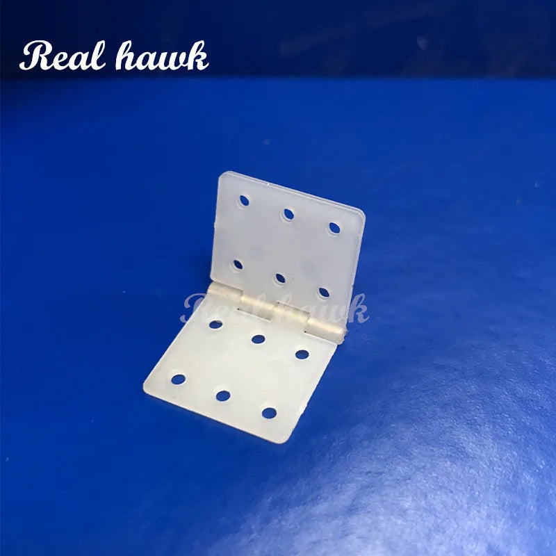 10pcs W12xL24/W16xL29/W20xL36mm Nylon & Pinned Hinge For RC Airplanes Model Aeromodelling Replacement RC parts