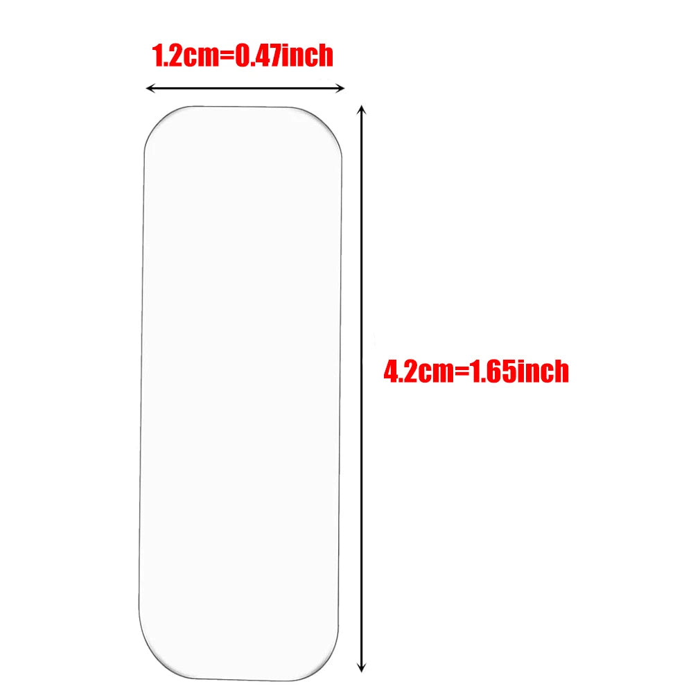 60-600PCS Double Sided Adhesive Tape No Trace Reusable Square Adhesive Mount Heavy Removable Transparent Wall Mount Sticker