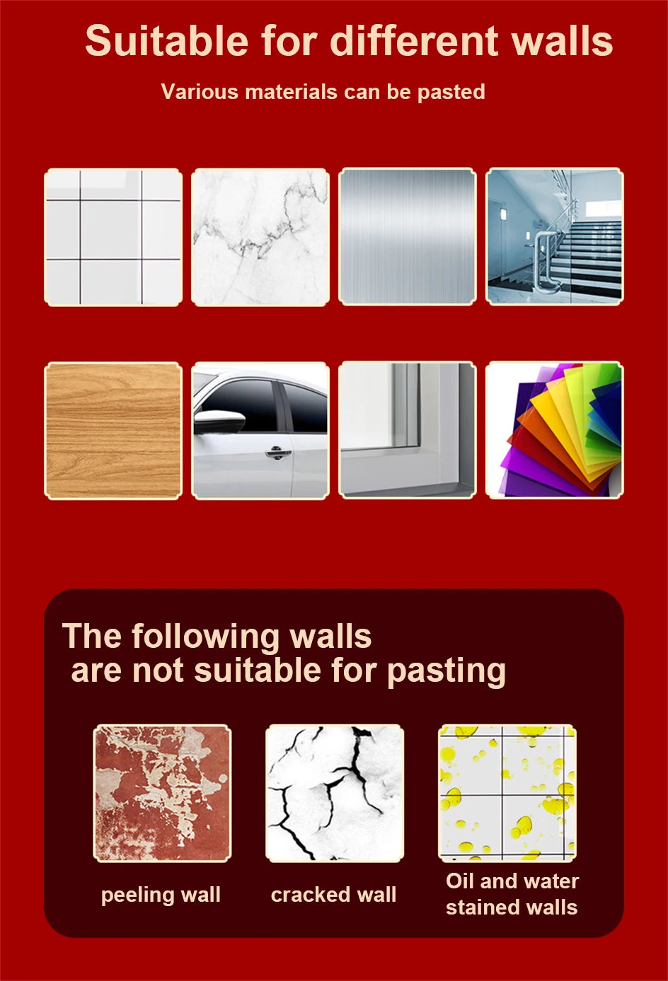 60-600PCS Double Sided Adhesive Tape No Trace Reusable Square Adhesive Mount Heavy Removable Transparent Wall Mount Sticker