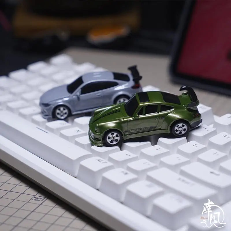 1/64 RC Four-wheel Mini Drift Car 2.4G Remote-controlled Car Desktop Toy