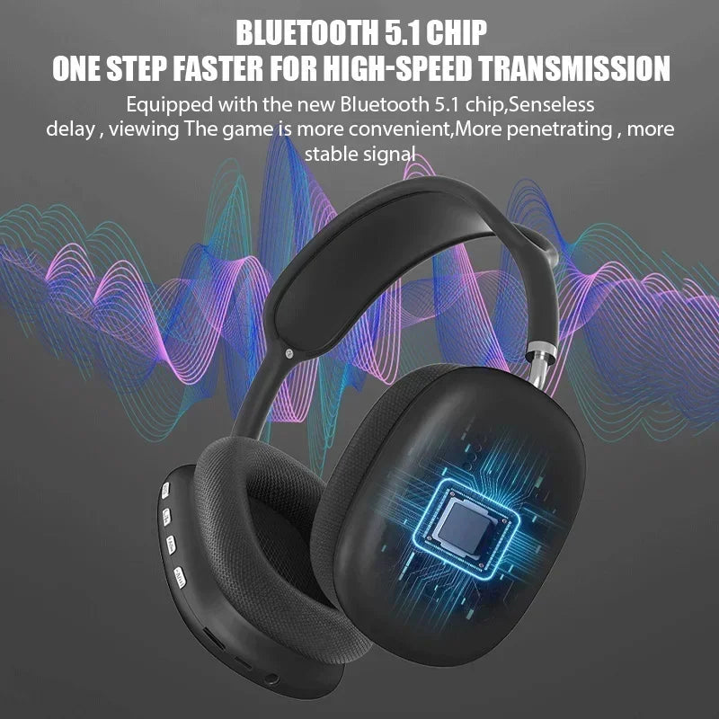 P9-1 Wireless Bluetooth Earbuds With Charging Bin Display Touch Control Headphones Outdoor Sports Headset 5.3 for Music Play