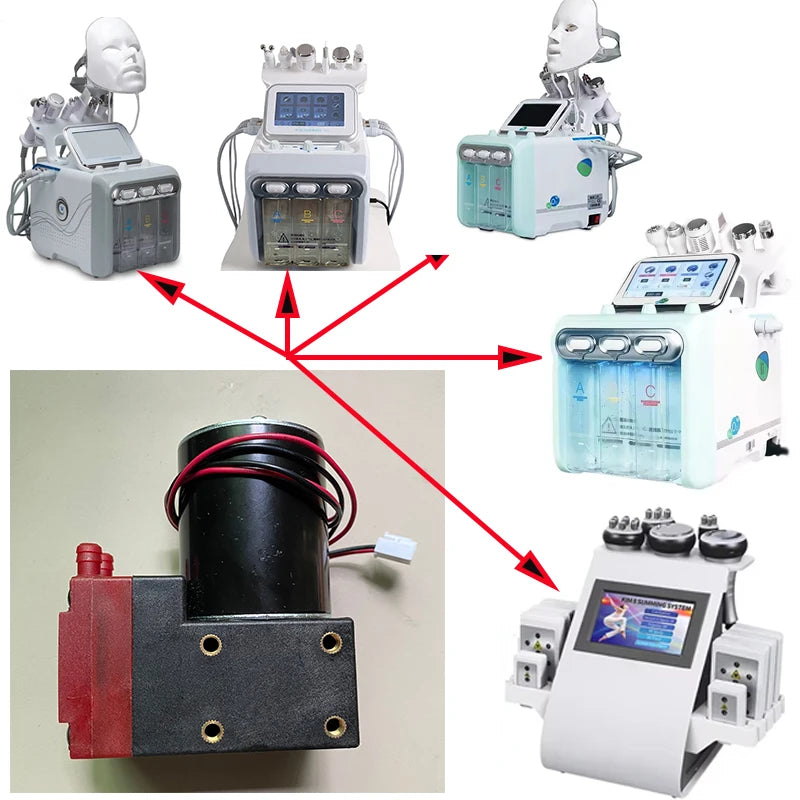 12v Spray water pump dermabrasion sponge for hydro dermabrasion machine