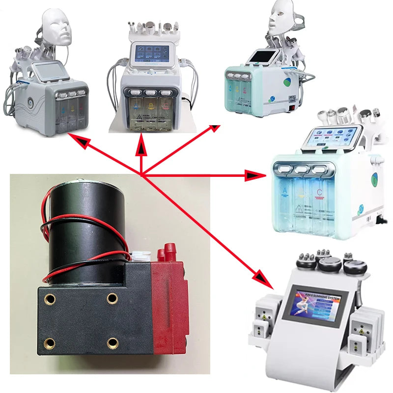 12v Spray water pump dermabrasion sponge for hydro dermabrasion machine