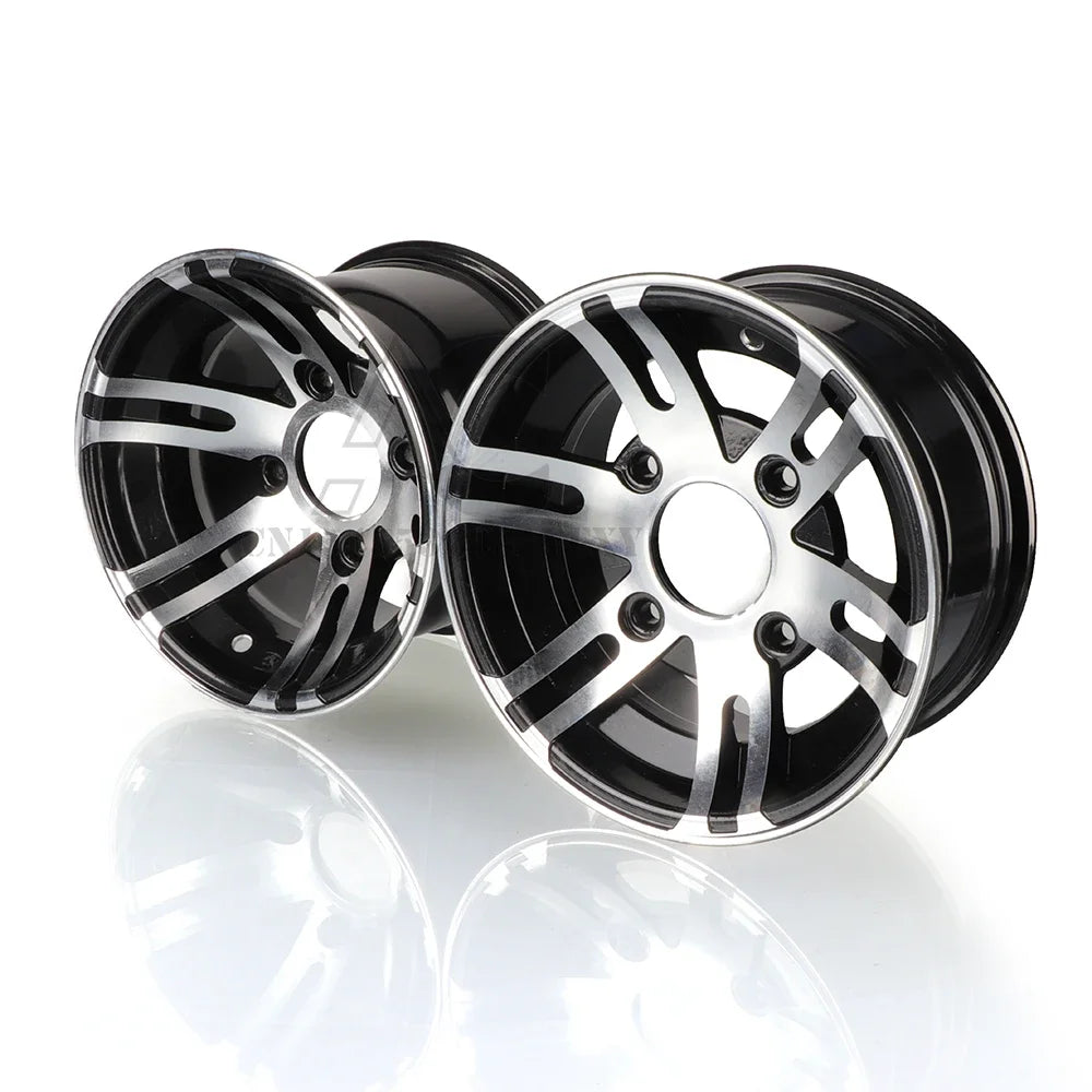 10-inch Aluminum Alloy Front and Rear Wheels for Four-wheel Vehicles, ATV, Go-karts, Tires22/20X10-10 23/21X7-10