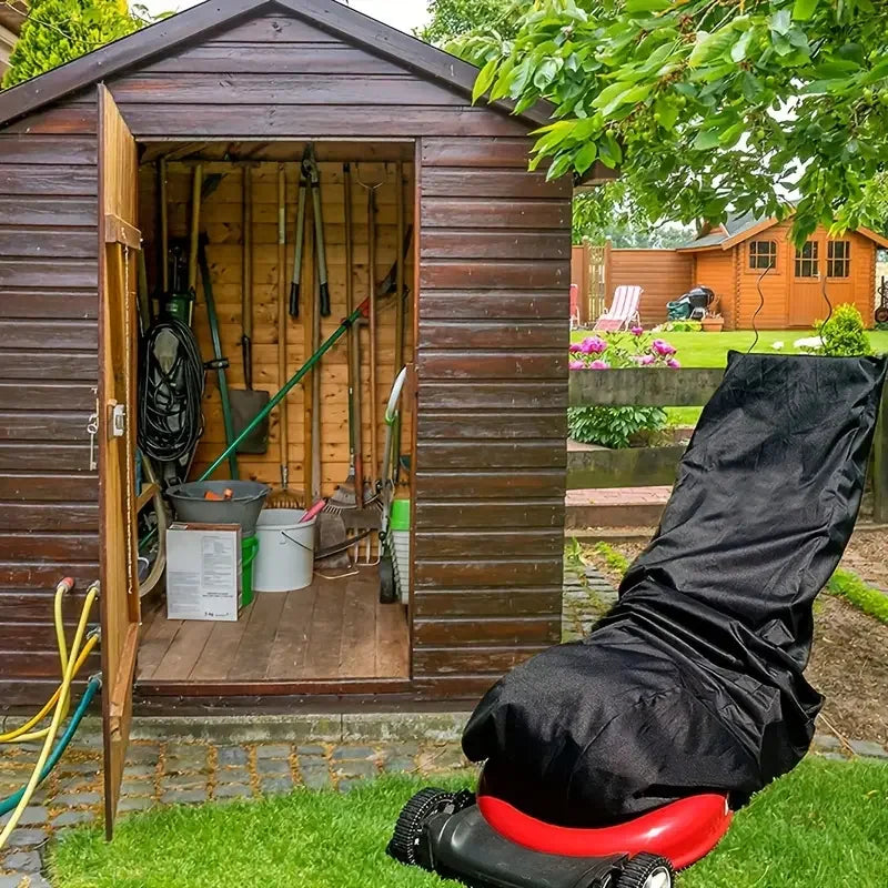 "Outdoor Lawn Mower Cover 76""L X 25""W X 44""H - Waterproof Cover - For Garden & Yard - Suitable for All Weather Conditions