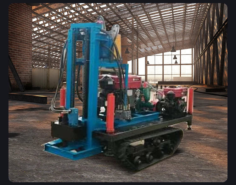 150m Electric Small Water Well Drilling Rig Machine