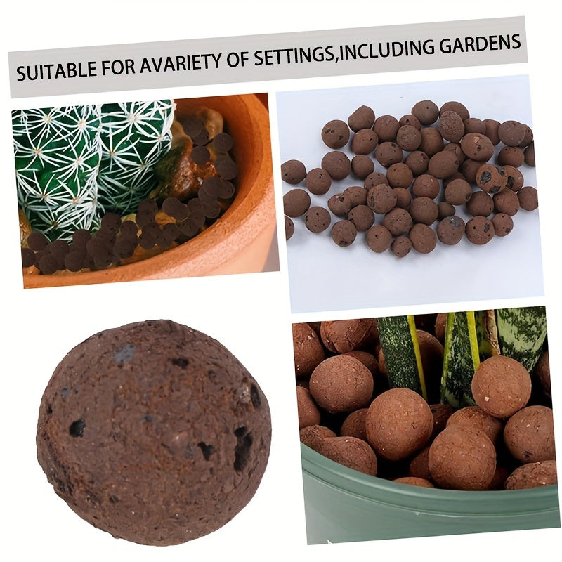 16 Lbs Premium Expanded Clay Aggregate - High Porosity, 5-10mm Hydroponic Grow Rocks for Soilless Cultivation, Orchids, Succulents, and Indoor Gardening