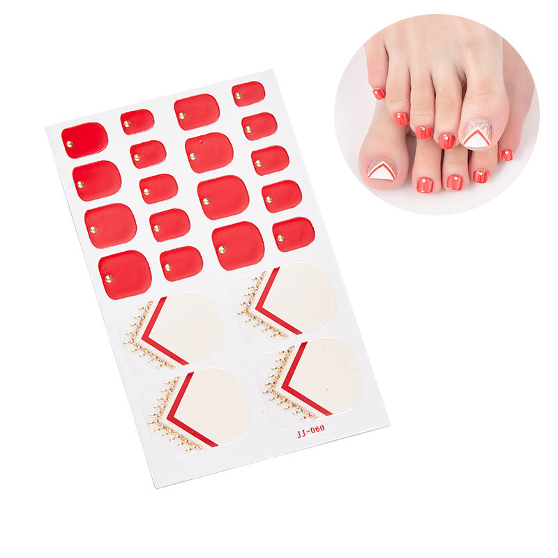 1 Pcs Glittery Glossy Toe Nail Stickers - Self-Adhesive, Hypoallergenic, Reusable, Irregular Shape Stripes Nail Wraps for DIY Nail Art Decoration - Space Theme, Easy to Apply, Long-Lasting, and Single-Use Plastic Nail Tip Dec