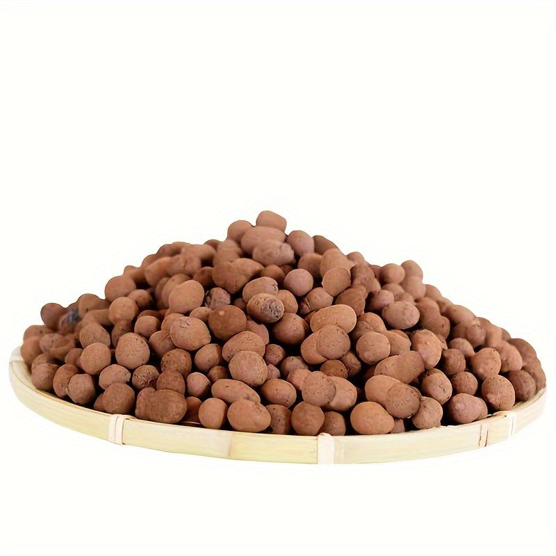 16 Lbs Premium Expanded Clay Aggregate - High Porosity, 5-10mm Hydroponic Grow Rocks for Soilless Cultivation, Orchids, Succulents, and Indoor Gardening