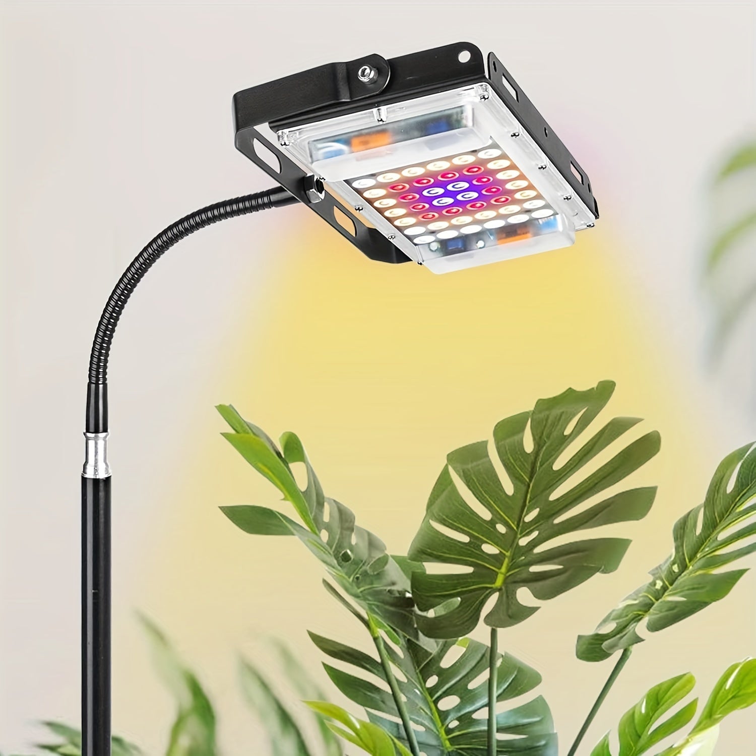 150W Full Spectrum LED Plant Grow Light with Adjustable Stand, Indoor Lamp for Seedlings & Plants, On/Off Switch, 18-47 Inch Tripod, 110V US Plug, Perfect for Indoor Gardening & Houseplants, Grow Lights Indoor Plants