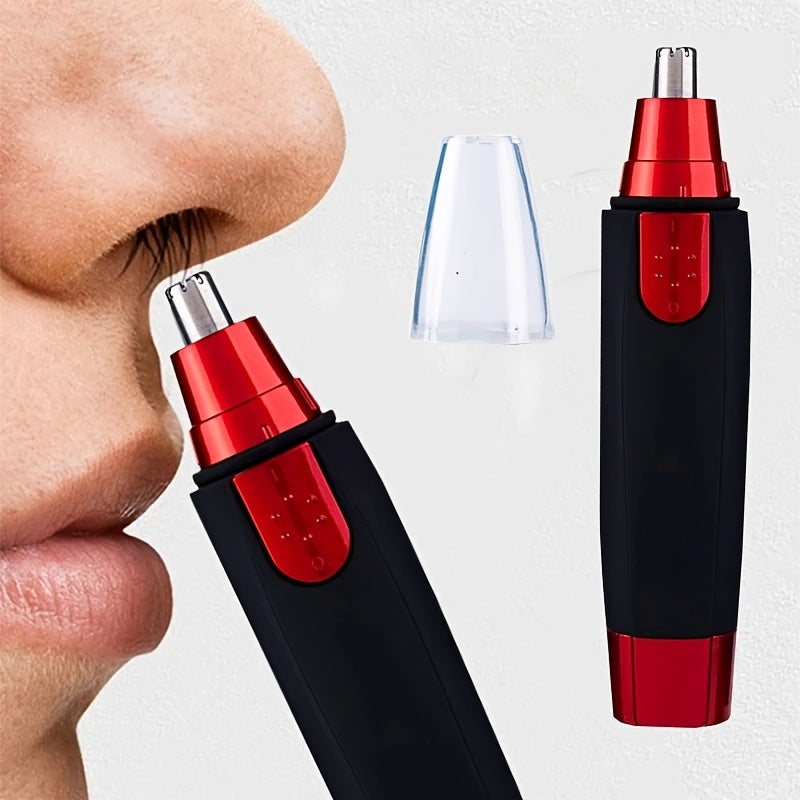 1pc Cordless Nose And Ear Hair Trimmer For Painless Facial And Eyebrow Grooming, Nose And Ear Cleaning Trimmer Razor Father's Day Gift