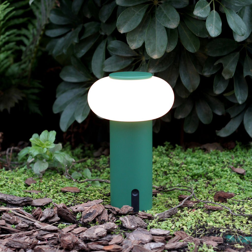 1 Piece Creative LED Mushroom Lamp, Wireless Table Lamp, USB Rechargeable Battery (Charge your cell phone in case of emergency), Touch Control Dimming Night Light, Multi-functional Lighting, Suitable for Restaurant, Party, Ou
